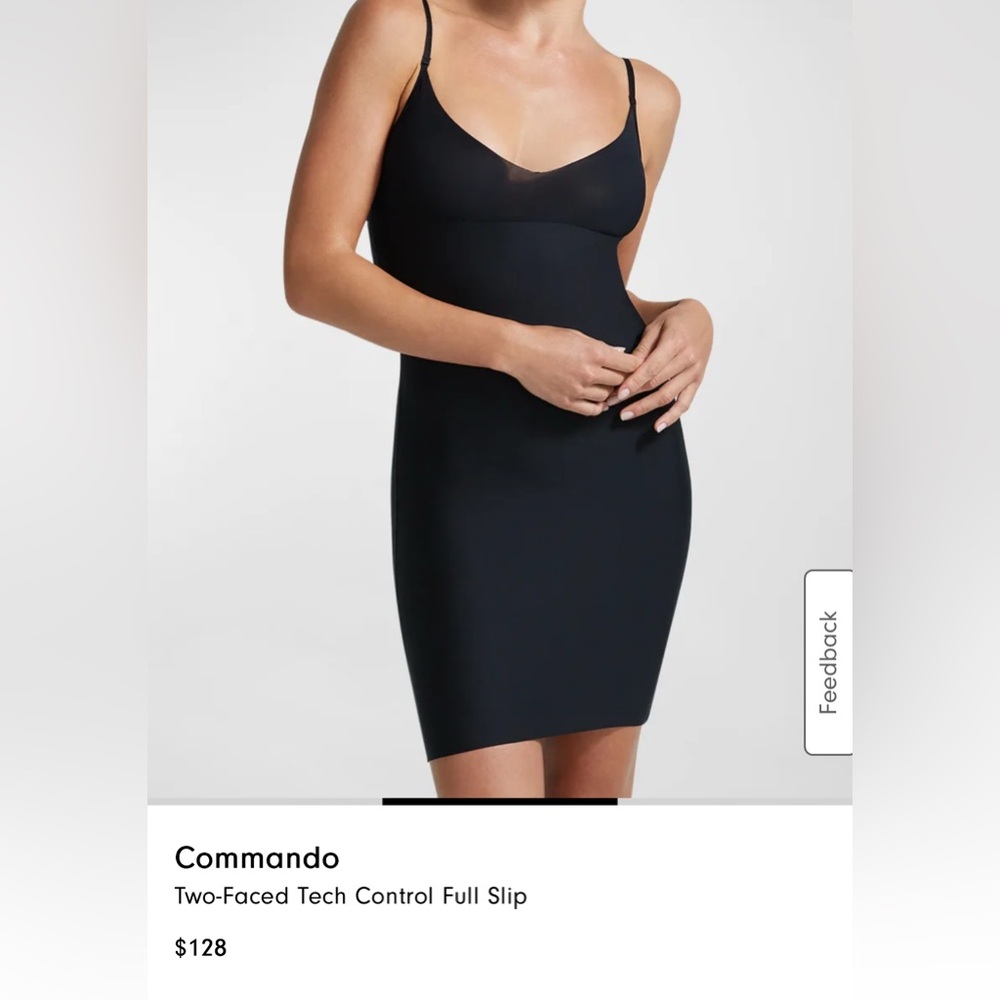 Commando Midnight Black Control Slip - image 2